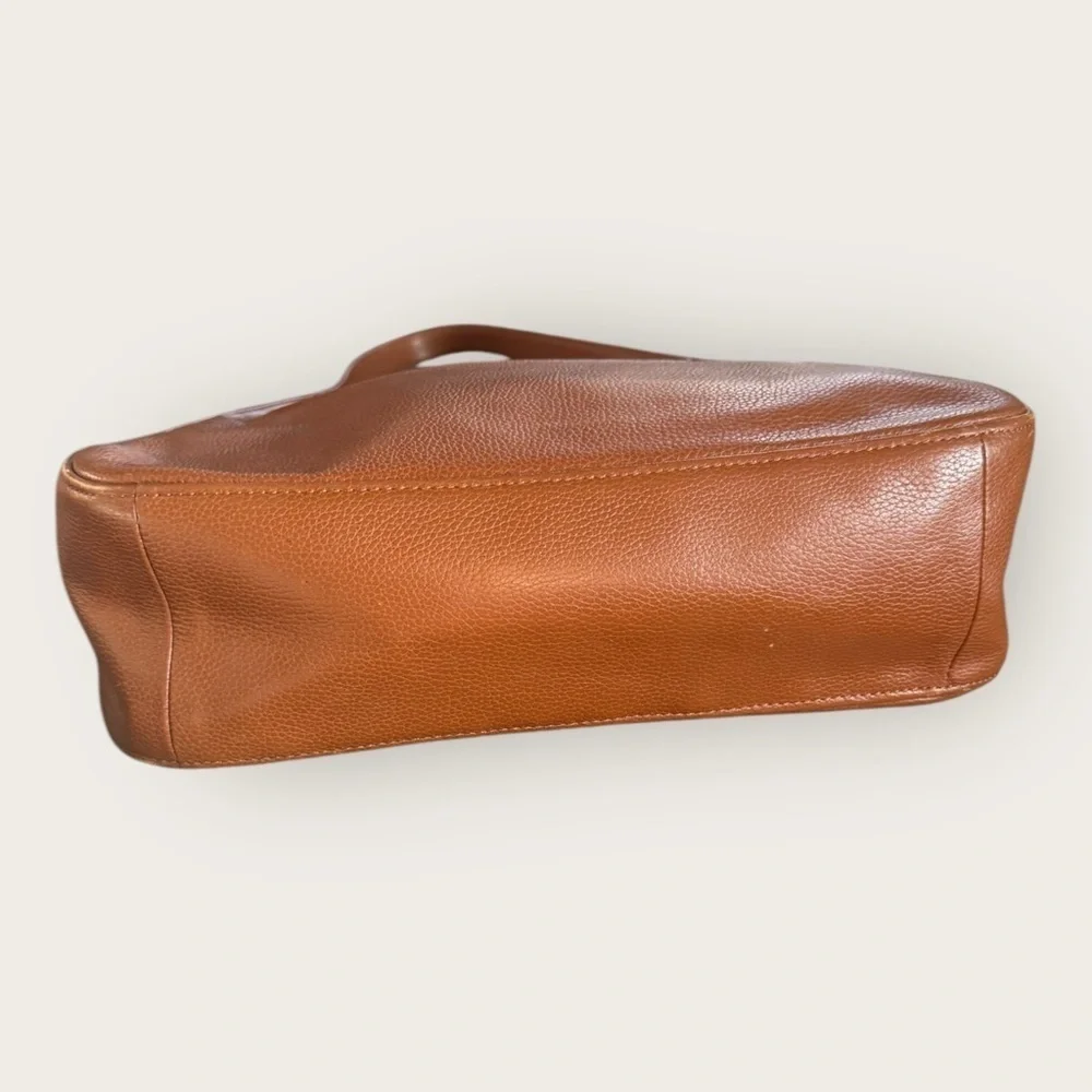 Longchamp leather shoulder bag